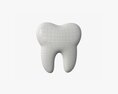 Tooth Cartoon 3Dモデル