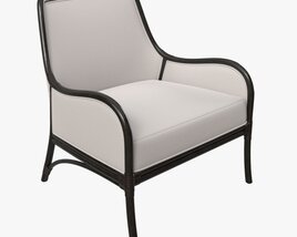 Lounge Chair Baker Lantana Modèle 3D
