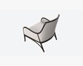 Lounge Chair Baker Lantana 3d model