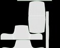 Lounge Chair Baker Lantana 3d model