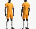 Male Mannequin In Soccer Uniform Modelo 3D