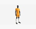Male Mannequin In Soccer Uniform 3D-Modell