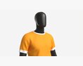 Male Mannequin In Soccer Uniform Modello 3D