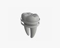 Tooth Molars With Arrow 02 3D-Modell