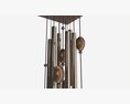 Metal Tube Wind Chimes Feng Shui 3D-Modell