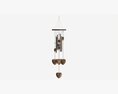 Metal Tube Wind Chimes Feng Shui 3D-Modell