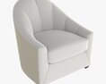 Occasional Chair Baker Amoura Modello 3D