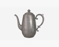 Old Metal Tea And Coffee Pot Modèle 3d