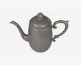 Old Metal Tea And Coffee Pot Modèle 3d