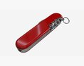 Pocket Knife With Can Opener 3D 모델 