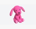 Puppy Toy Soft Pink Modèle 3d