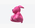 Puppy Toy Soft Pink 3D модель