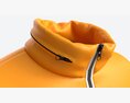 Quilted Jacket For Men Mockup Yellow 3d model