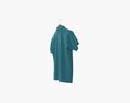 Short Sleeve Polo Shirt For Men Mockup 01 Hanging 3D 모델 
