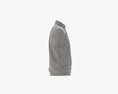 Short Sleeve Polo Shirt For Men Mockup 02 Black 3D模型
