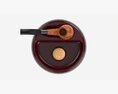 Smoking Pipe Ashtray With Holder 01 Modelo 3d
