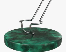 Smoking Pipe Holder Wire 3D model