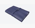 Smoking Pipe Travel Bag Leather Folded 3d model