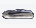 Smoking Pipe Travel Bag Leather Folded Modello 3D