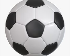 Soccer Ball 01 Standard Modèle 3D