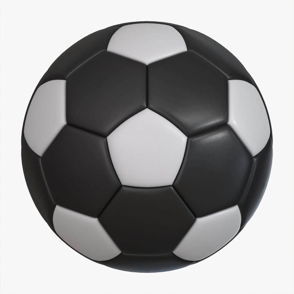 Soccer Ball 02 Inverted 3D 모델 