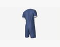 Soccer T-shirt And Shorts Blue 3d model