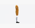 Soccer Uniform With Boots Yellow 3D модель