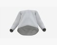 Sweatshirt For Men Mockup 01 White Modèle 3d