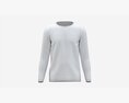 Sweatshirt For Men Mockup 01 White Modelo 3D