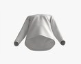 Sweatshirt For Men Mockup 02 Black 3D модель