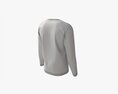Sweatshirt For Men Mockup 02 White Modelo 3D