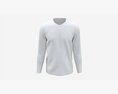 Sweatshirt For Men Mockup 03 White Modelo 3D