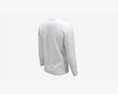 Sweatshirt For Men Mockup 03 White Modelo 3d