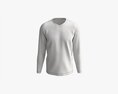 Sweatshirt For Men Mockup 03 White 3d model