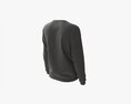 Sweatshirt For Women Mockup 01 Black 3D模型