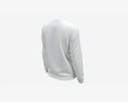 Sweatshirt For Women Mockup 01 White 3D модель