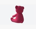 Teddy Bear Toy Soft 3D 모델 
