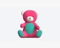 Teddy Bear Toy Soft 3D-Modell