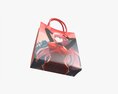 Women Fabric Anime Zero Two Tote Bag Modelo 3D