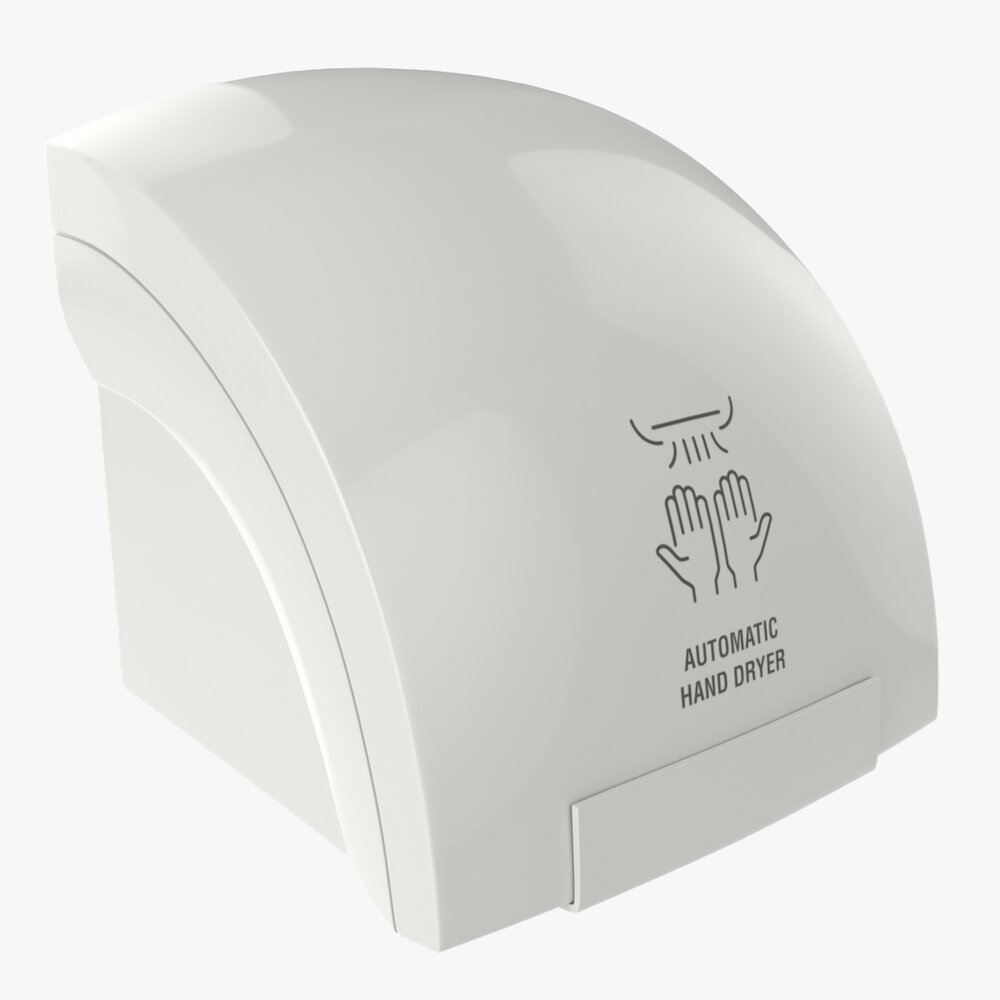 Automatic Air Hand Dryer 3D model