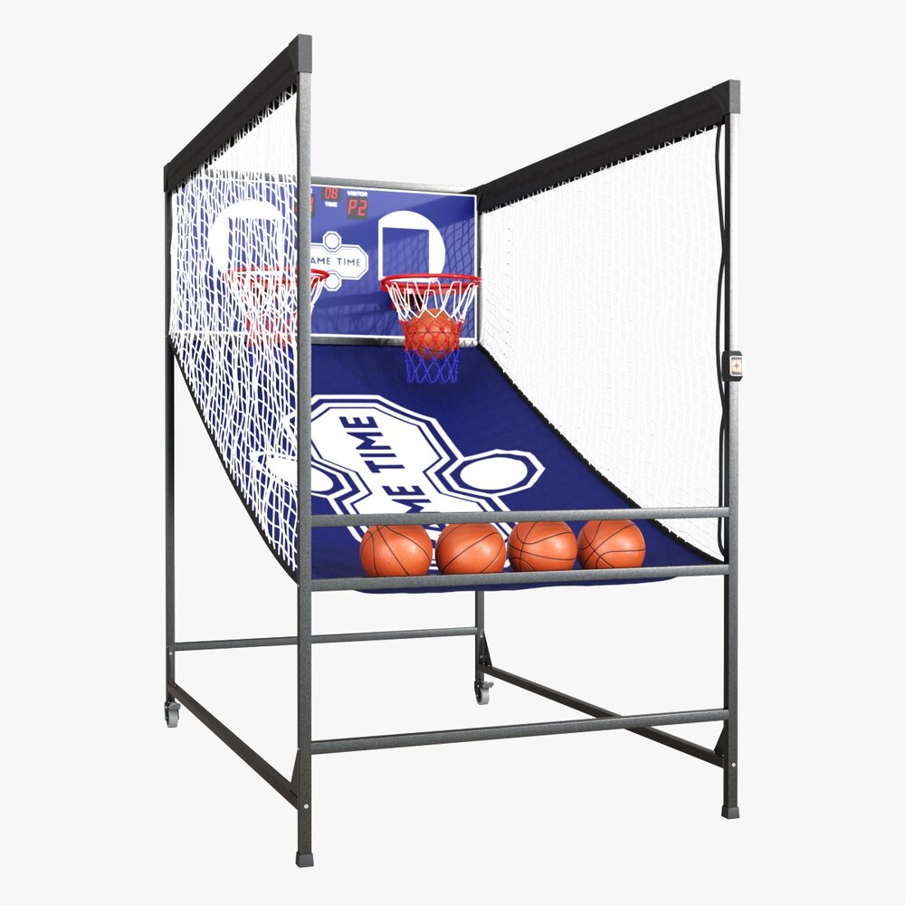 Basketball Arcade Game Modelo 3d