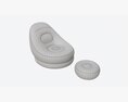 Bestway Inflatable Armchair With Footrest 3Dモデル