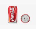 Beverage Can 330ml Coca Cola 3d model