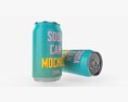 Beverage Can 330ml Mockup Modelo 3d