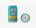 Beverage Can 330ml Mockup Modello 3D
