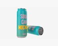 Beverage Can 500ml Mockup 3D-Modell