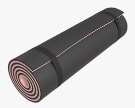 Camping Yoga Exercise Mat 3D-Modell