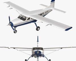 Cessna Caravan Modello 3D