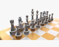 Chessboard Metallic Bronze Modelo 3d