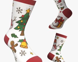 Christmas Sock Modèle 3D